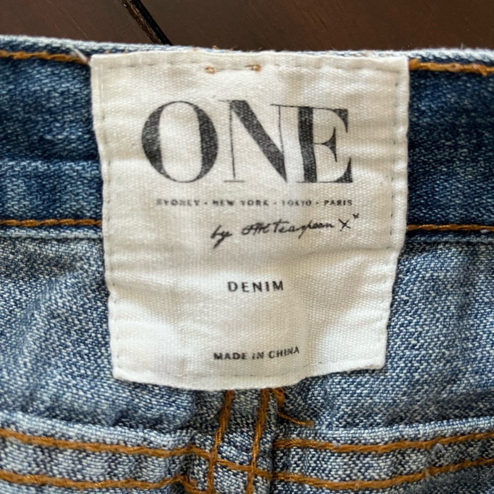 One by One Teaspoon Awesome Baggies Size 28 - Picture 4 of 6